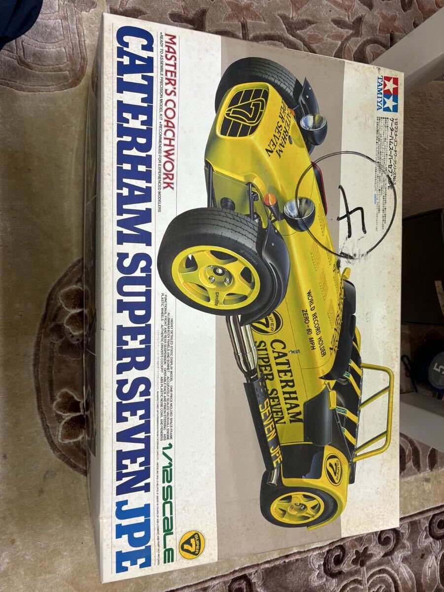 ◇プラモデル完成品 ケーターハムスーパーセブンBDR 1/12 サイクル
