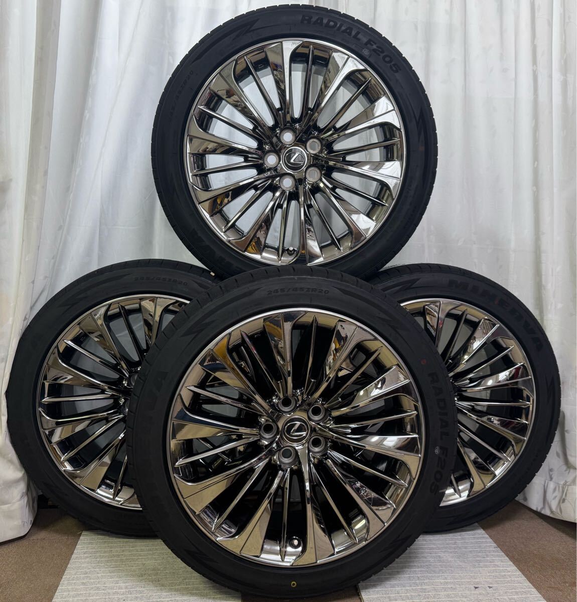 O】LEXUS LS500/LS500h 純正オプション 20インチ 8.5J +25 PCD 120 5H