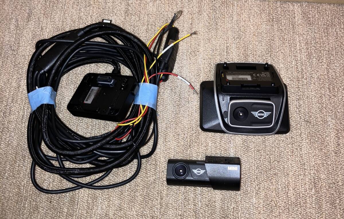 新品】BMW MINI 純正品 ドライブレコーダー TCL製 新品未使用 フロント