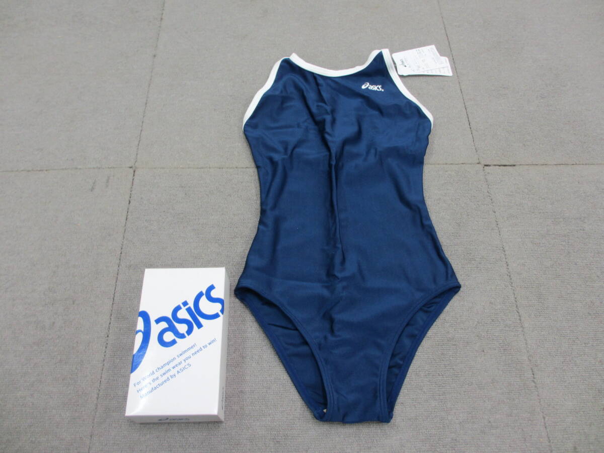 新品】asics ALV700 サイズM 50ネイビー 競泳水着 スクール水着にもの