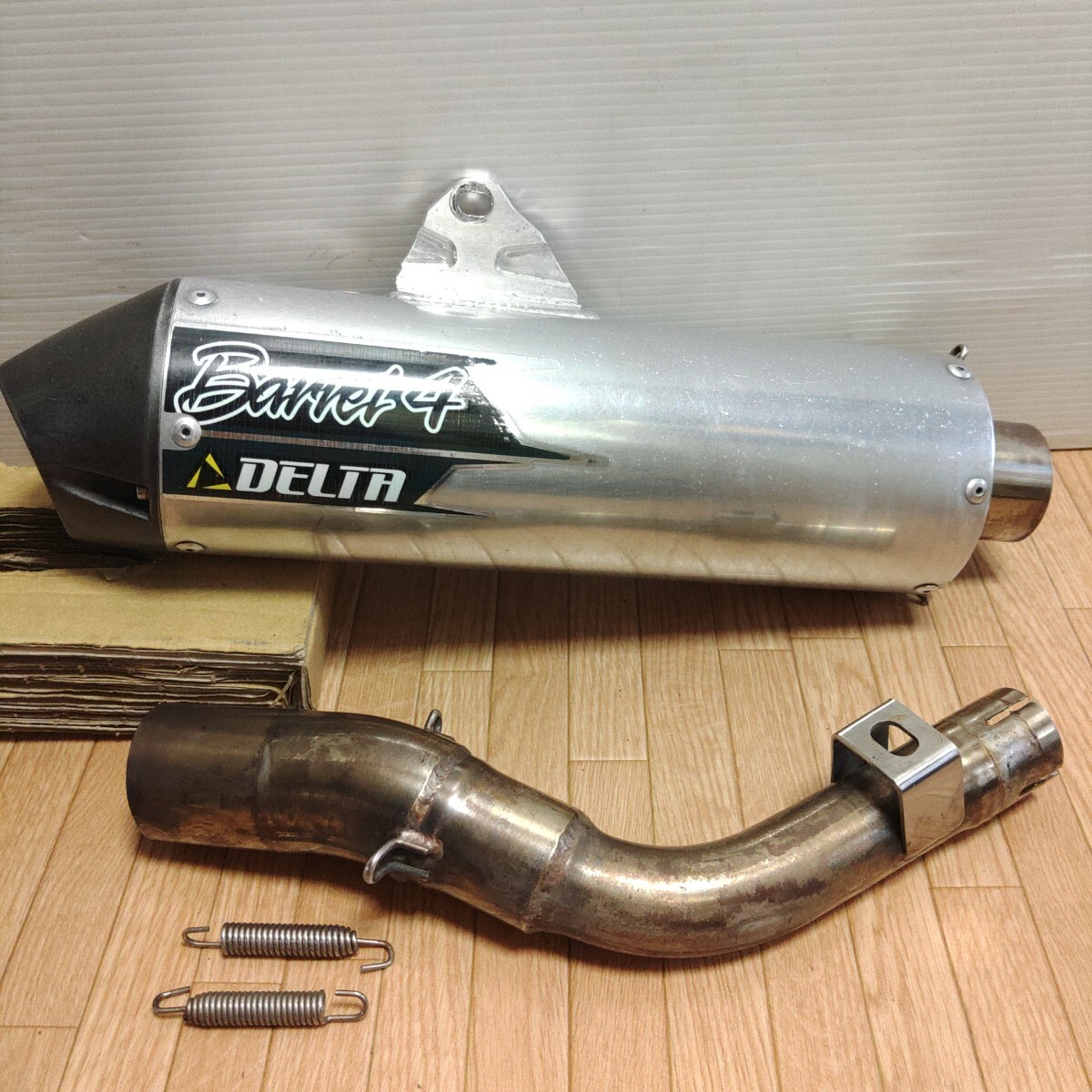 中古】CRF250L CRF250M MD38 DELTA デルタ バレル4 S カーボンエンド