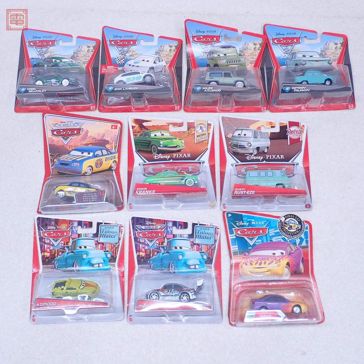 ヲ4☆カーズ2 スパイジェット シドレー マテル社製 1/55 飛行機