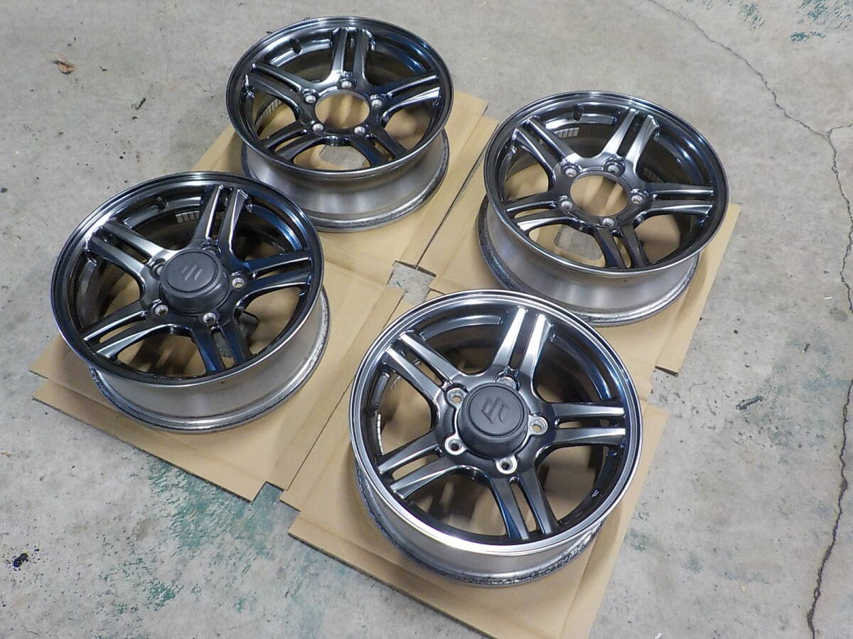 JB23 ジムニー ランドベンチャー純正アルミホイール 4本 軽量 JB64の