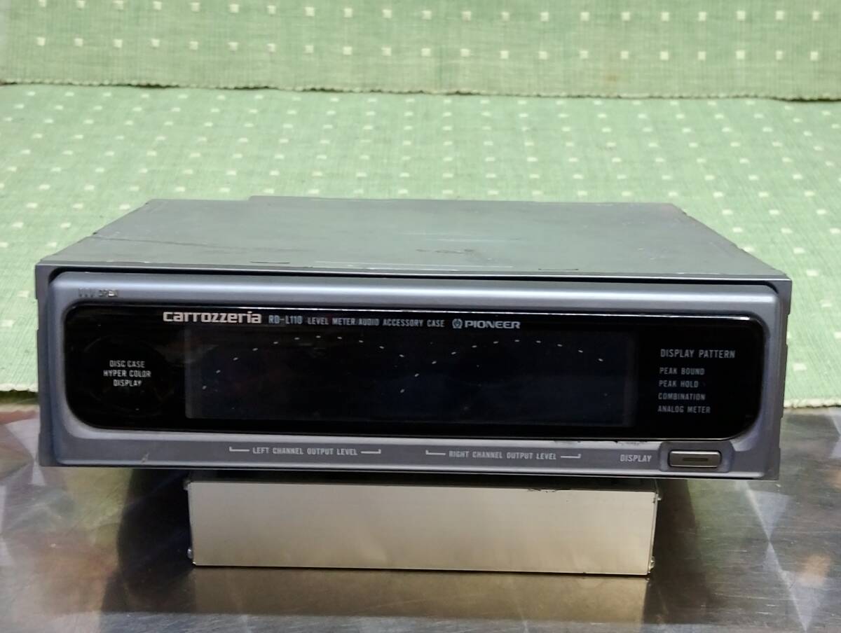 中古】カロッツェリア サウンドレベルメーター RD-L110の落札情報詳細