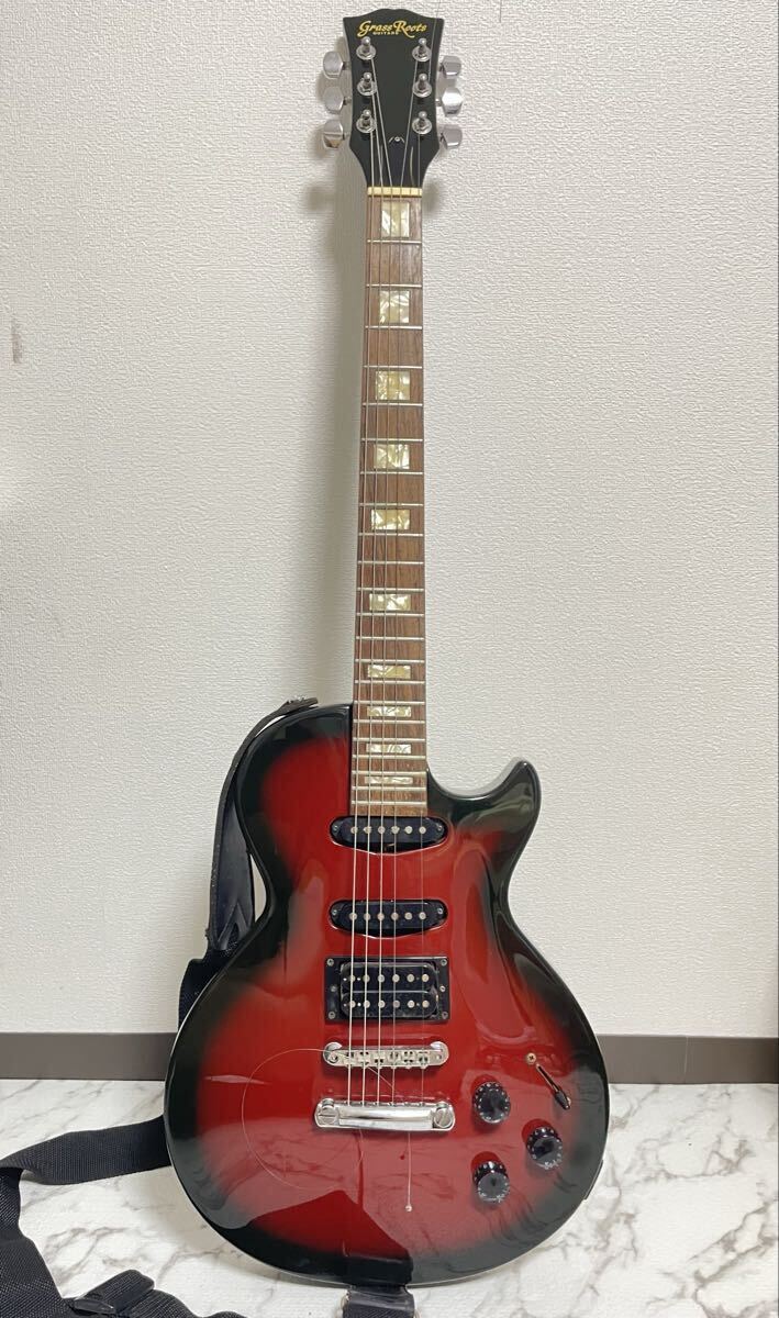 中古】INORANモデル ILP SNAKE SKIN風加工 grassroots/ESP 瀧川一郎 蛇