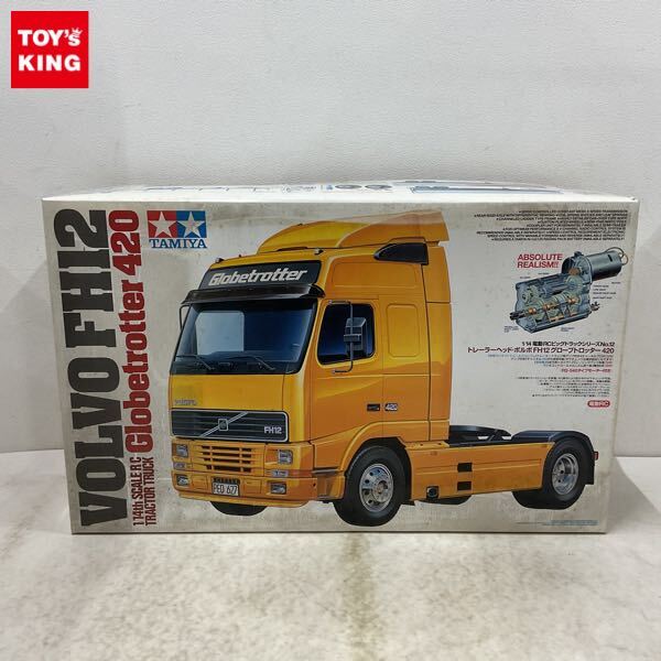タミヤ 1/14トレーラーヘッド・ボルボFH12 グローブトロッター
