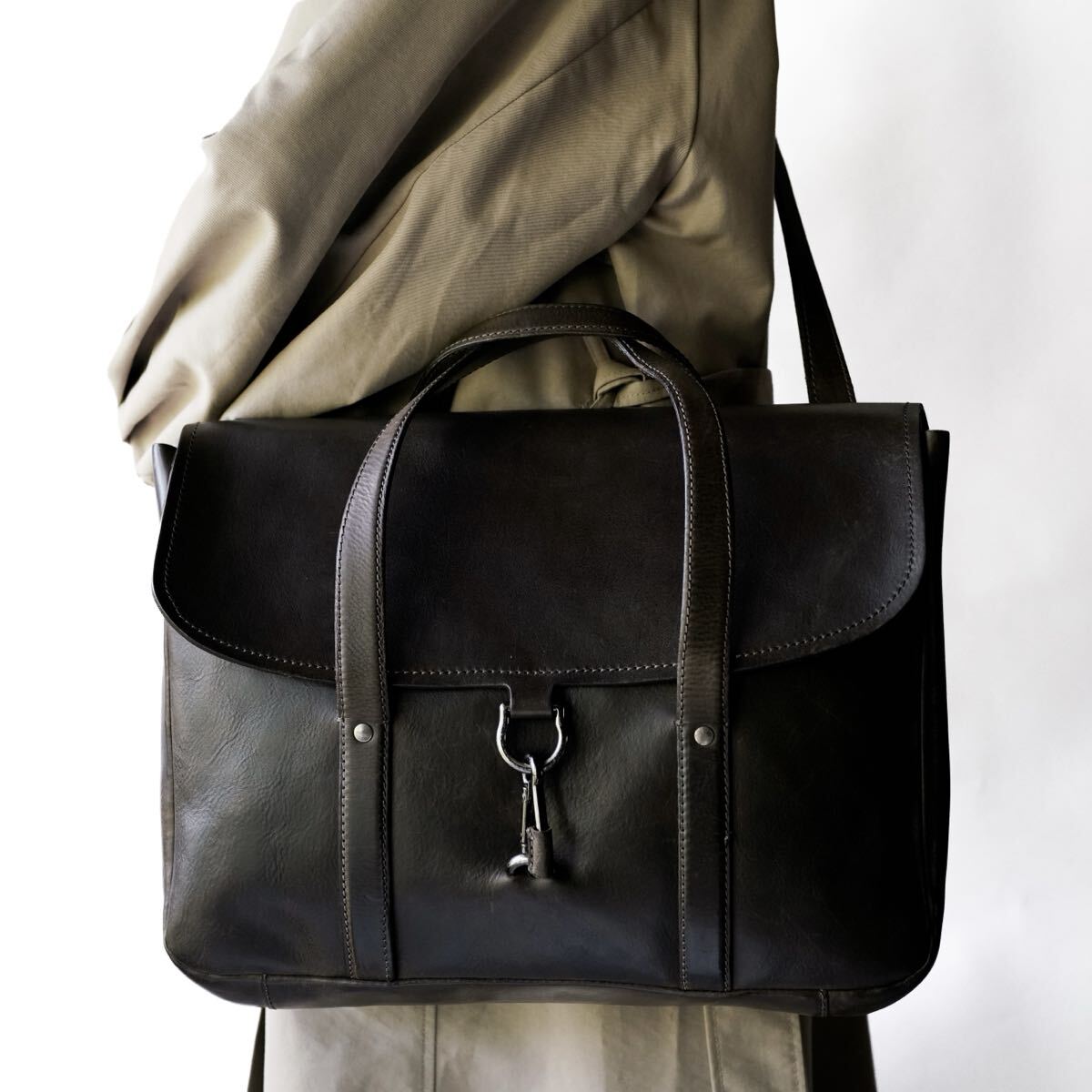 美品 Martin Margiela 11 マルタンマルジェラ11 セーラーバッグ 2WAY