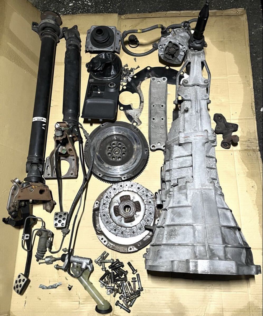 中古】GX71ミッションセット gx71 gx61などに W55 TOYOTA 旧車 の落札