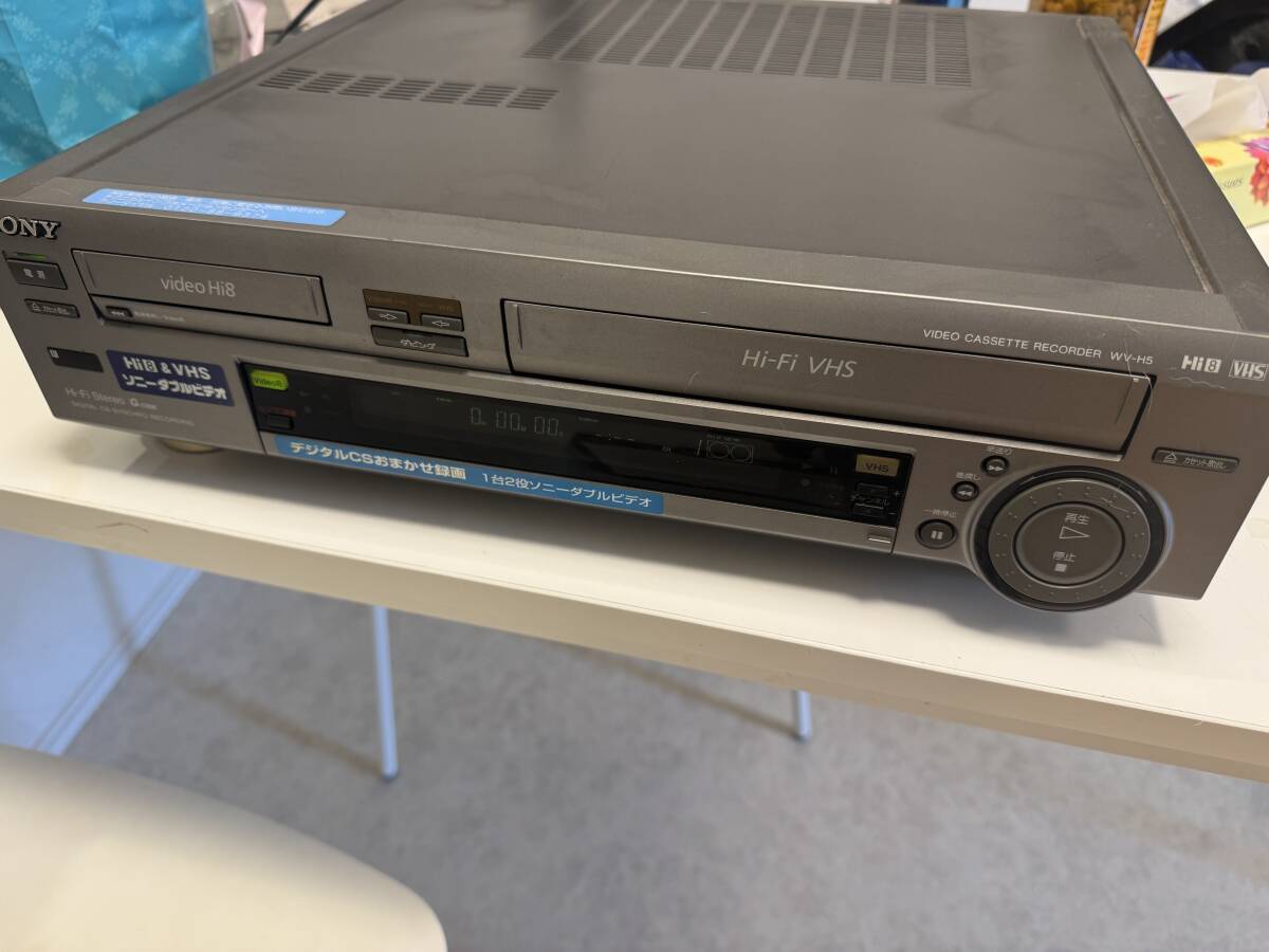 中古】SONY ベータマックス ビデオカセットレコーダーデッキ SL-J7の