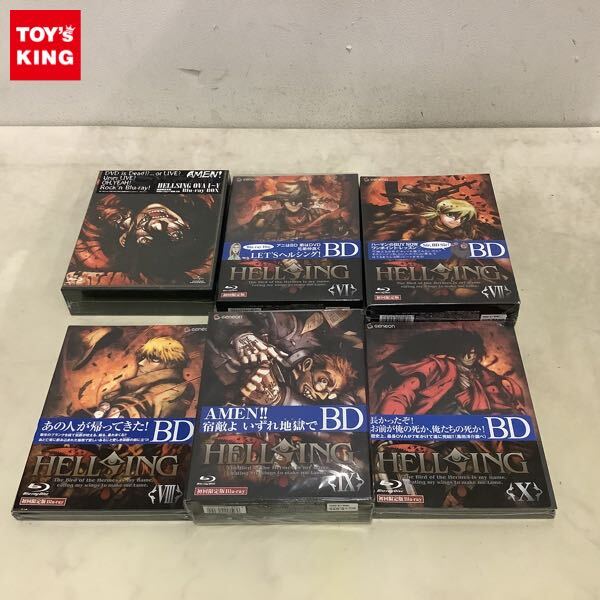 美品】HELLSING OVA VI~X Blu-ray BOX 期間限定生産 即決で送料無料