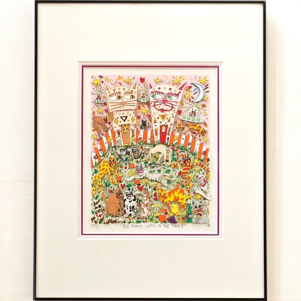 JAMES RIZZI ジェームス・リジィ 大型3D作品【TAKE ME OUT TO THE BALL
