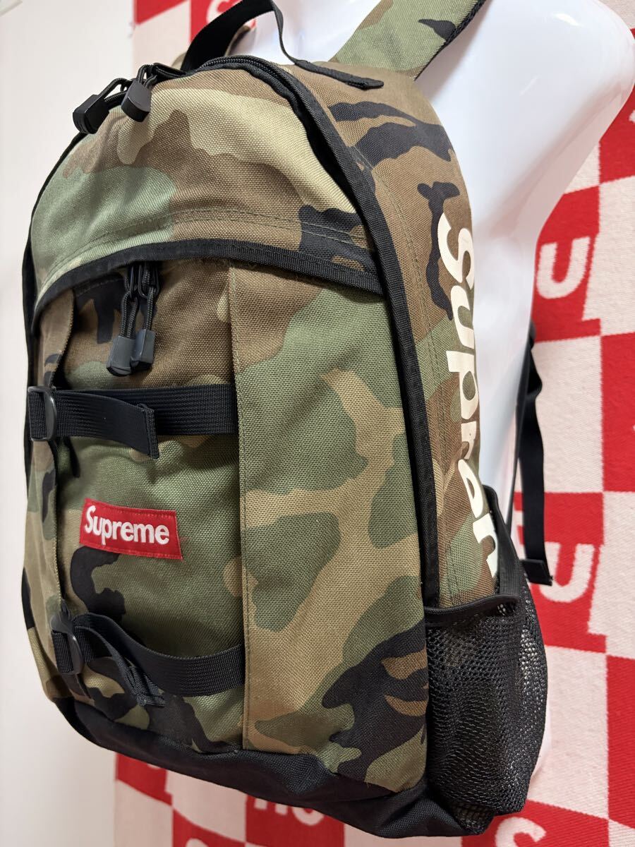 Supreme ナップサック ボックスロゴ レッド 赤 シュプリーム BOXロゴ