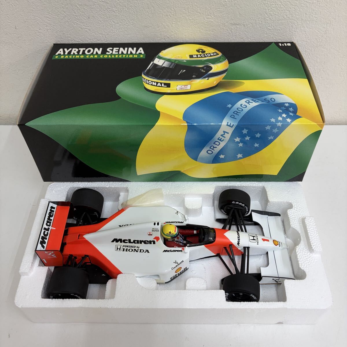 中古】アイルトン・セナ歴代F1マシンの数々。1/18 ミニチャンプス