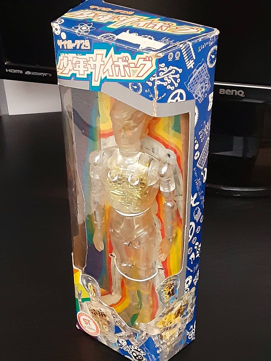 中古】HASBRO ハズブロ アクションフィギュア 変身サイボーグ 透明
