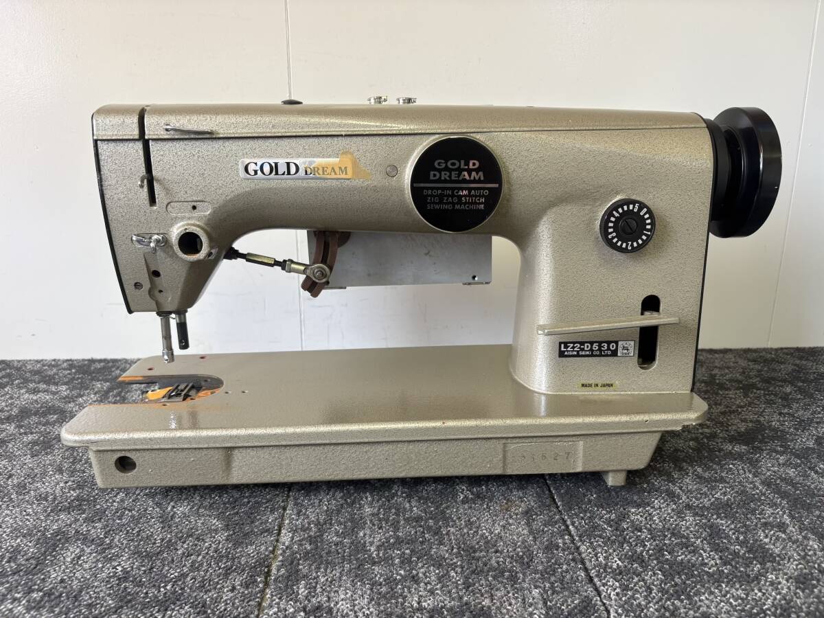中古】美品 動作品 TOYOTA トヨタ トヨタミシン QB2 K500 アイシン 青