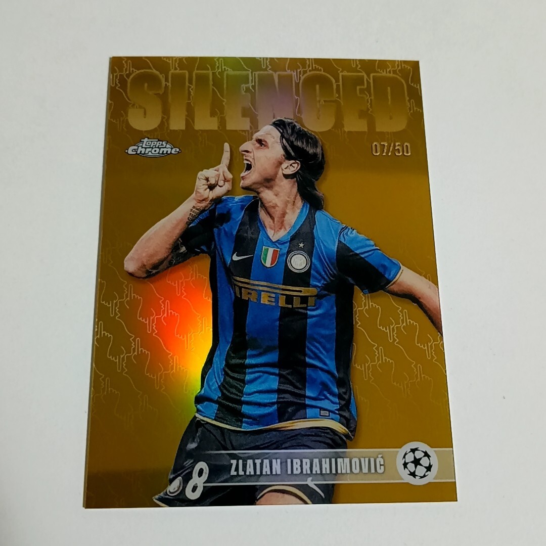 Futera Unique ZLATAN IBRAHIMOVIC ズラタン イブラヒモビッチ 24kt
