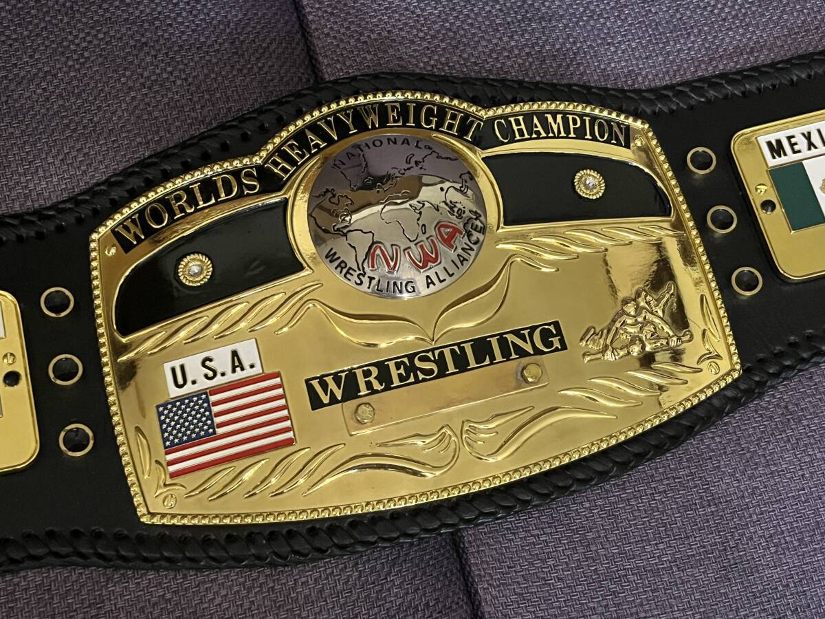テリー☆ファンク　プロレスフィギュア NWAベルト NWA 世界ヘビー級チャンピオンベルト 初期販売モデル テリーファンク