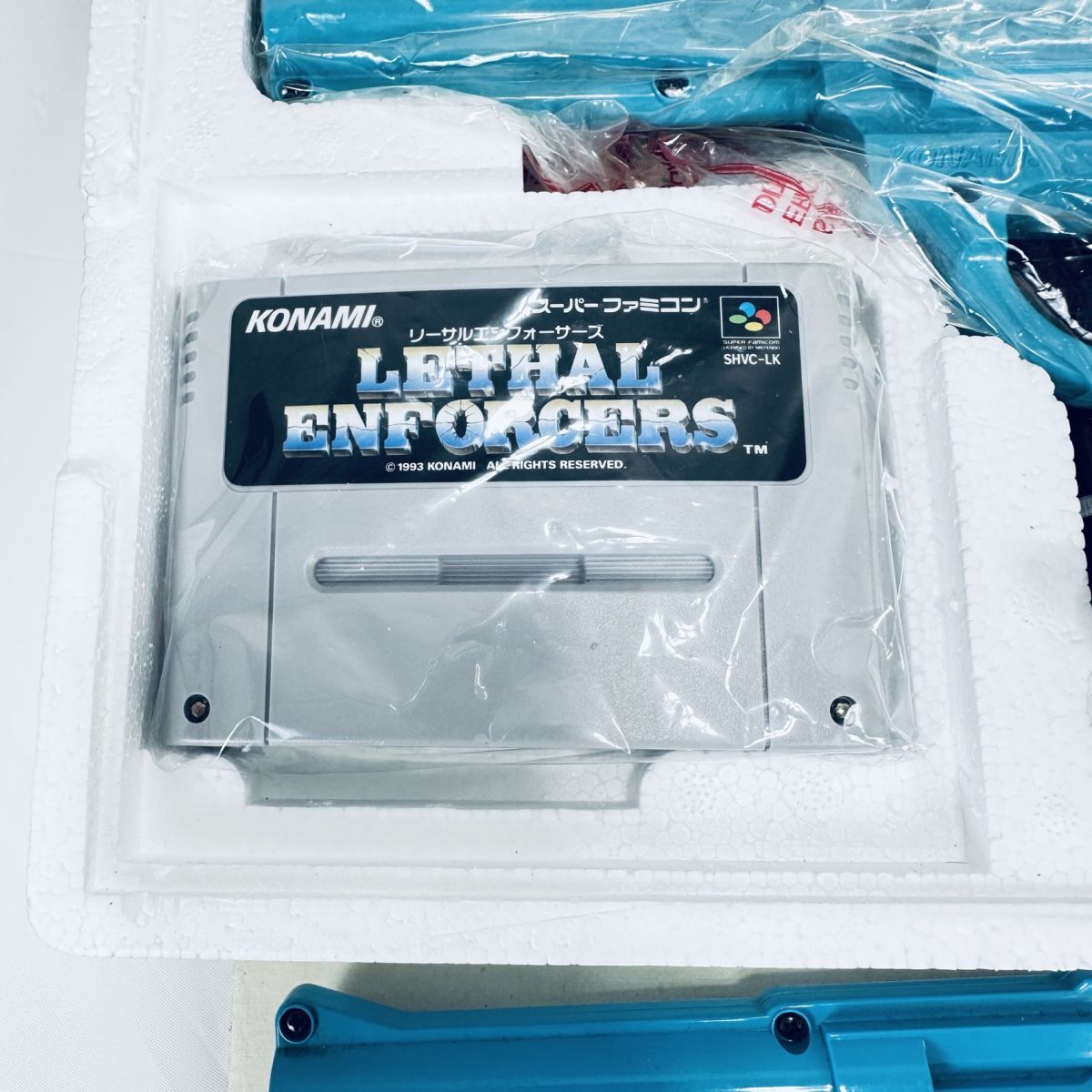 スーパーファミコン】箱説明書付属 KONAMI リーサルエンフォーサーズ