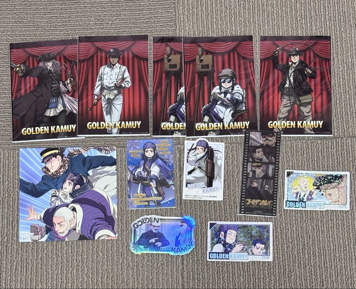 ゴールデンカムイ DVD Blu-ray アニメイト特典 軍人ブロマイド 第二弾