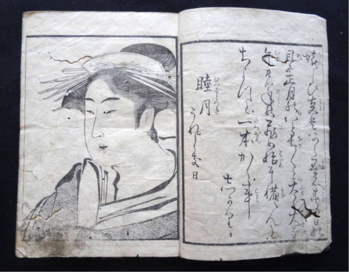 古美術,骨董品】☆画帖『 絹本肉筆 春画 十二画 』明治大正期 艶本春本