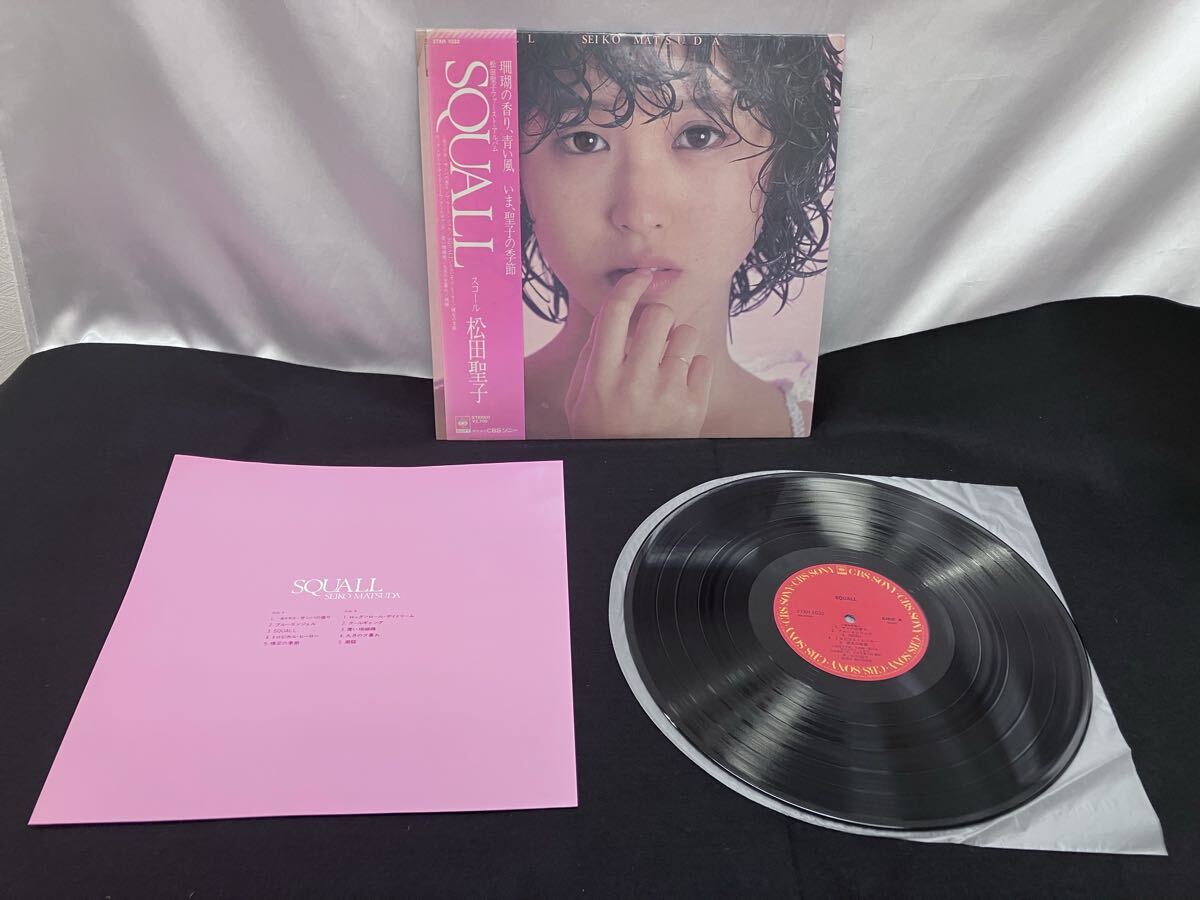 旧規格・初期 35DH 68】松田聖子 / SQUALL スコール 初期 CD アルバム