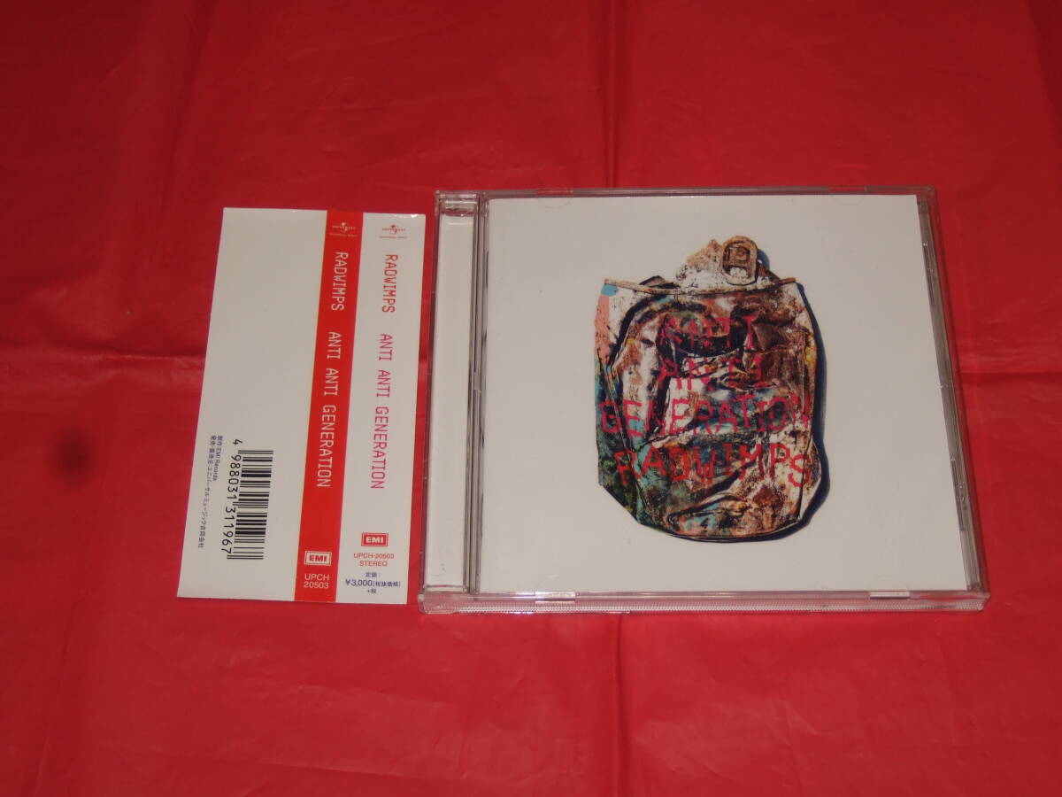 RADWIMPS Road to Catharsis Tour 2018 BD&DVD/ANTI ANTI GENERATION