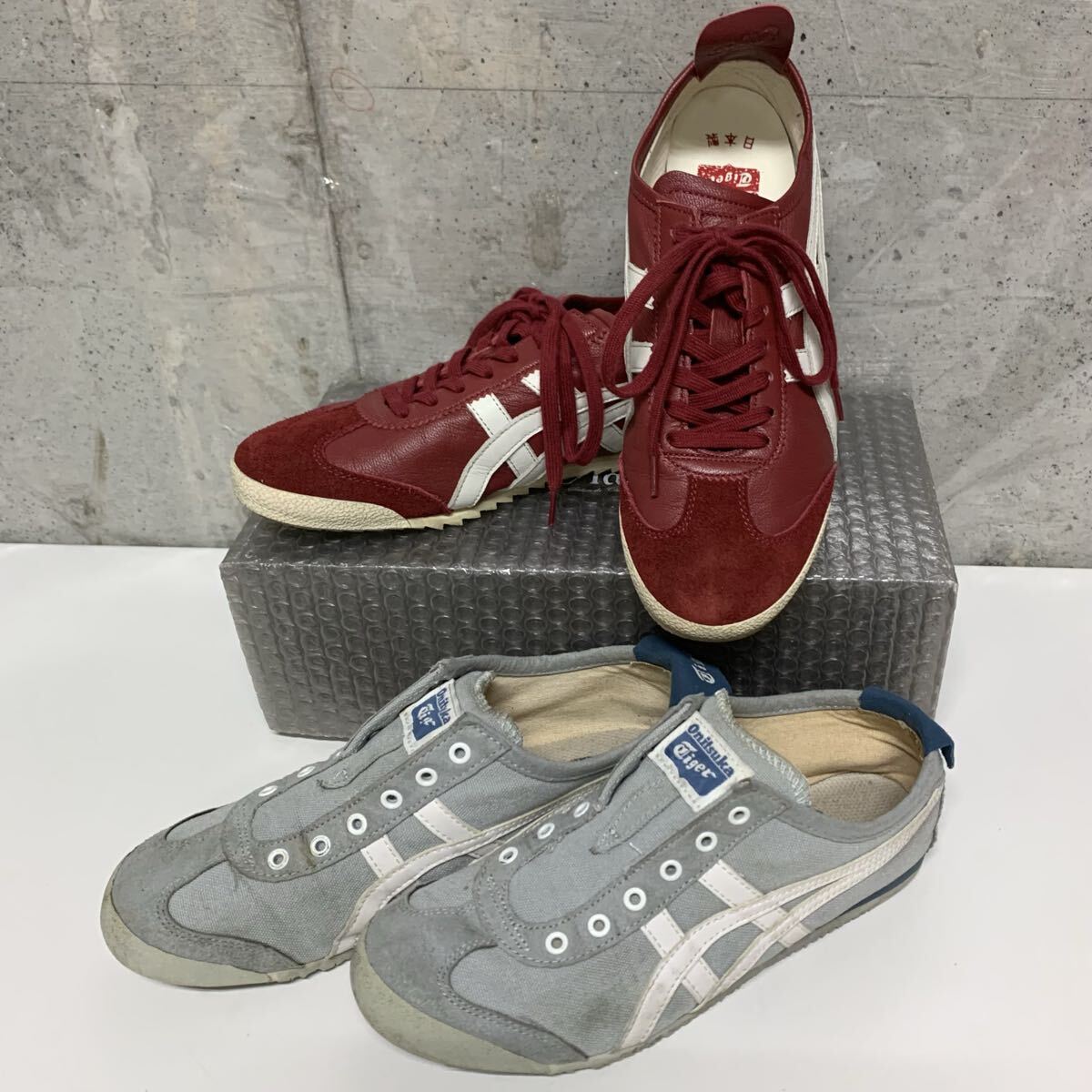 【美品】オニツカタイガー タイガースリッポン デラックス ONITSUKA TIGER【NIPPON MADE】タイガースリッポン デラックス / TIGER