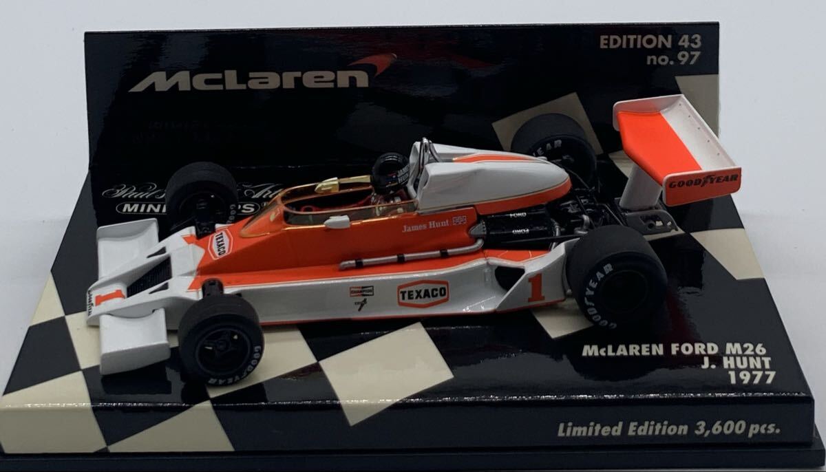 ☆F1/フォーミュラ1 マクラーレンM26/ジェームス・ハント #1 1977年 の