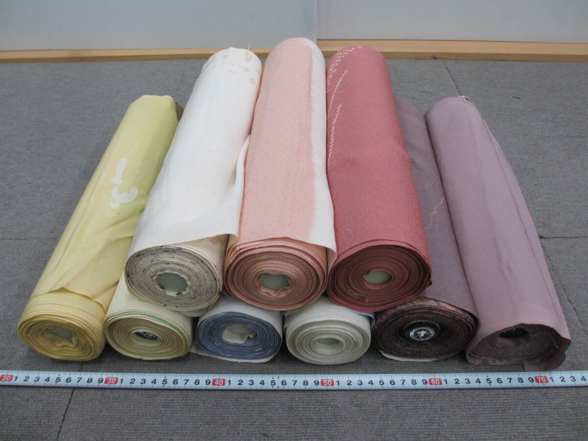 中古】昭和レトロ 古い布おむつ 2種20枚まとめてセット ひよこ柄