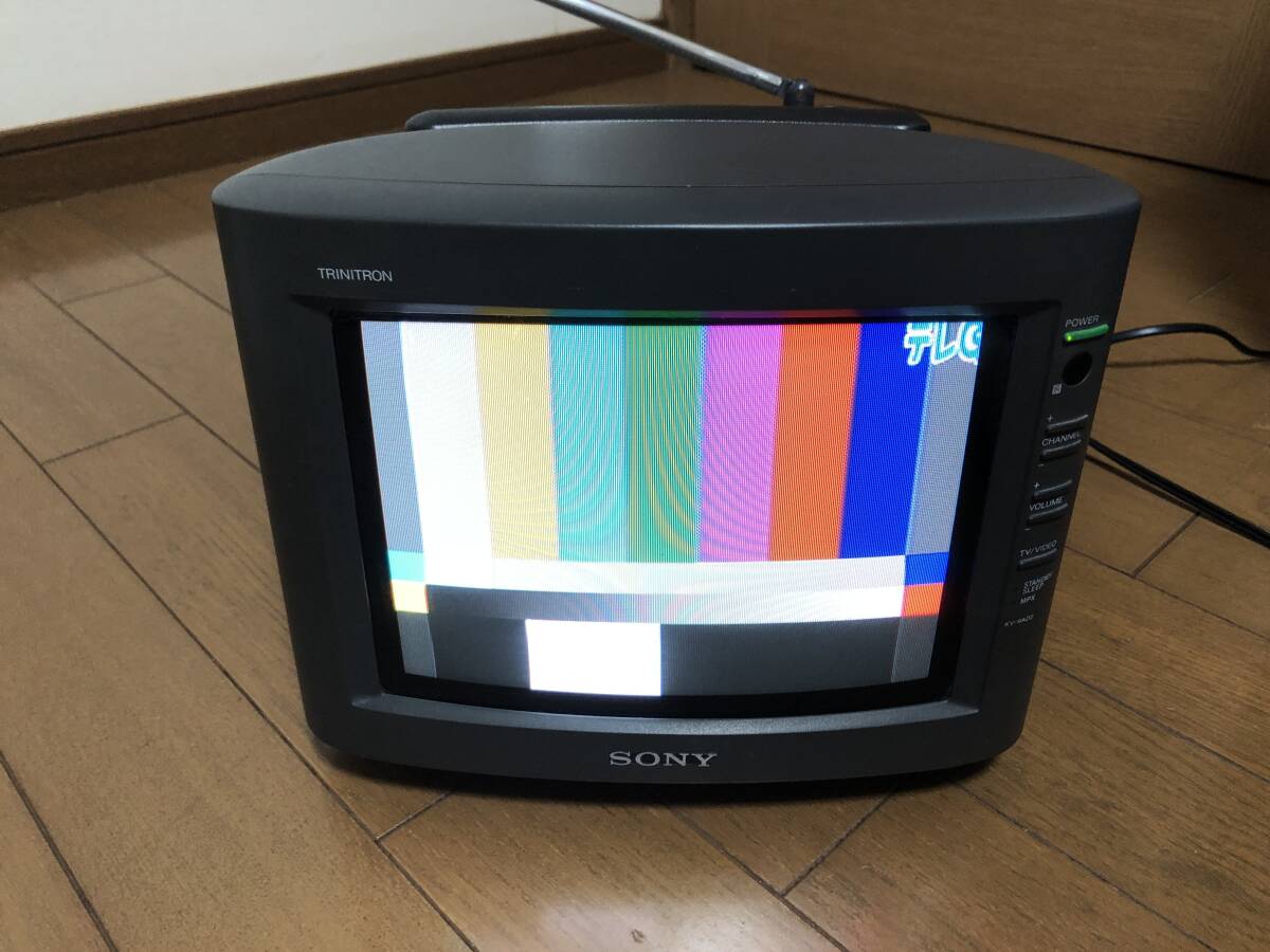 SONY ソニー TRINITRON KV-9AD2 ブラウン管テレビ9型 93年製 ジャンク