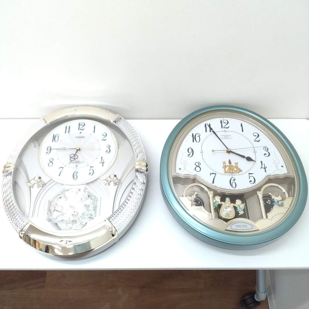 20077☆Citizen シチズン 4MN430-0 パルミューズルミエル 電波掛時計