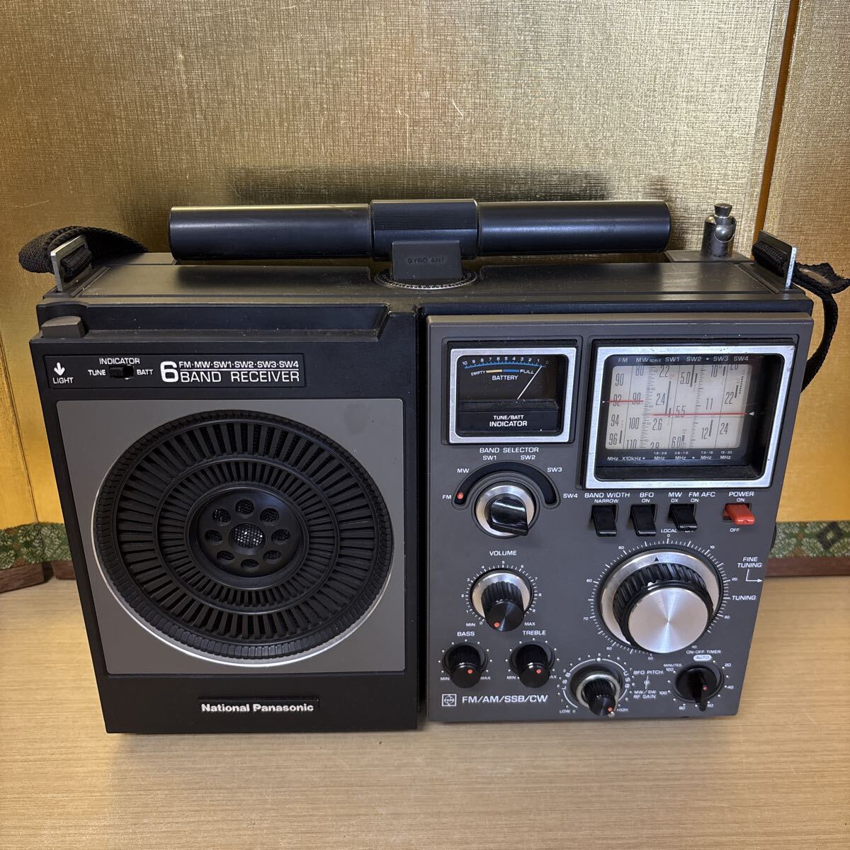 National Panasonic ナショナル パナソニック 8バンド BCLラジオ RF