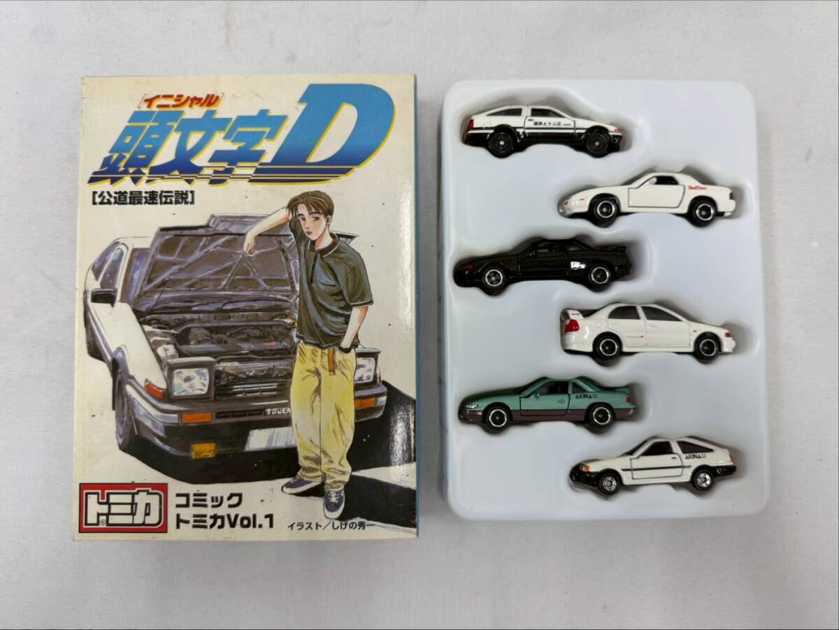 トミカ】頭文字D コミックトミカ Vol.4 3台セット（AE86パンダトレノ