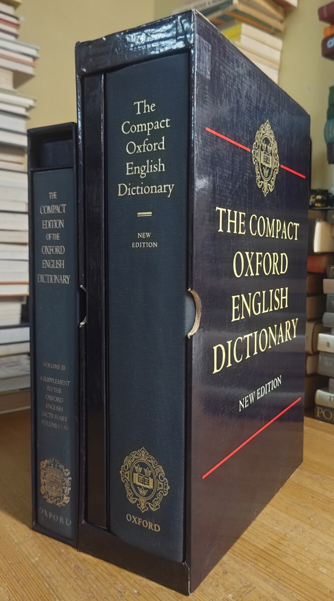 学習、教育 y0727-1.The Compact Oxford English Dictionary 洋書/縮刷