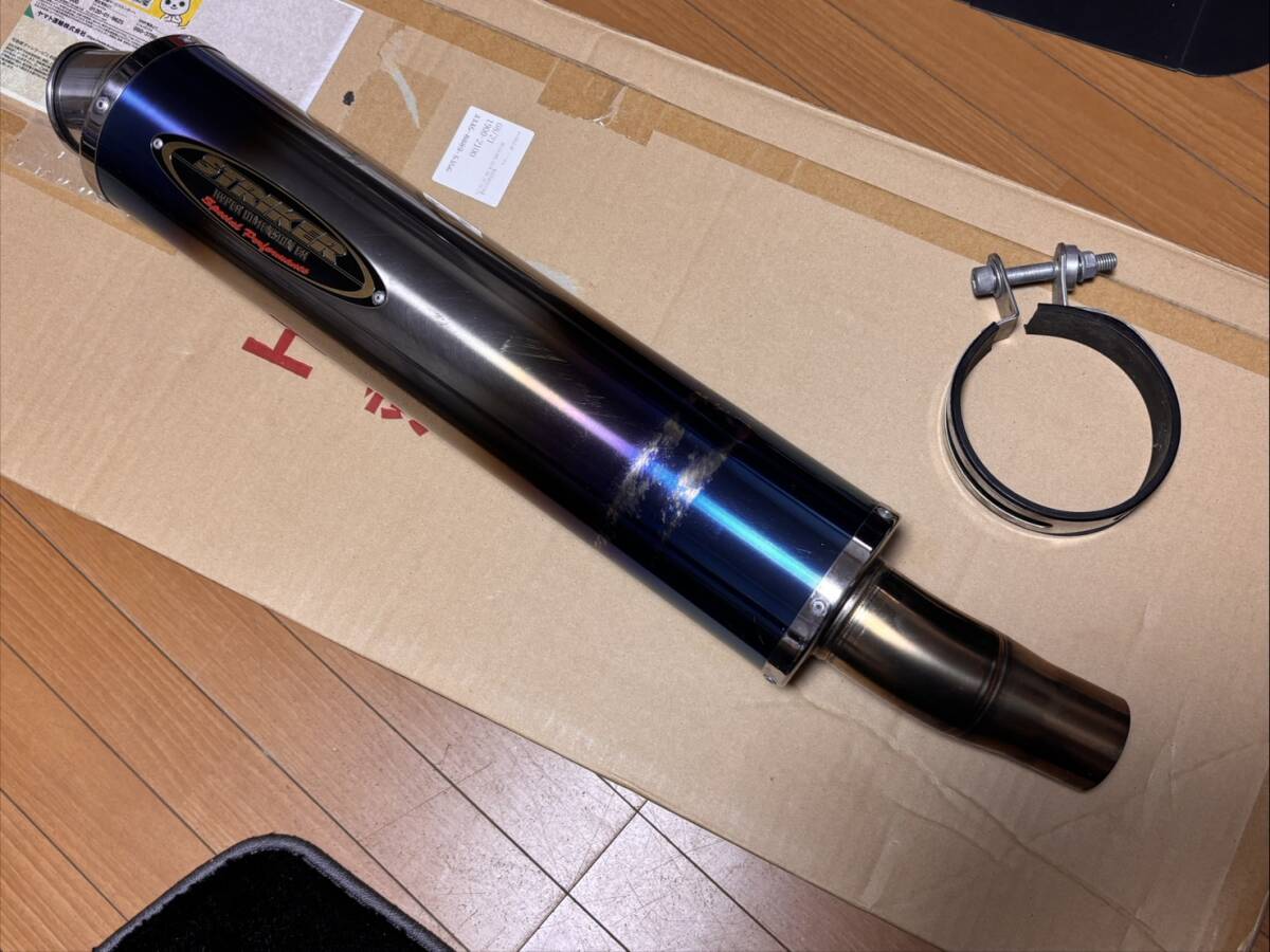 ZZR1400 ZX-14 STRIKER ストライカー スリップオンマフラー パイプのみ