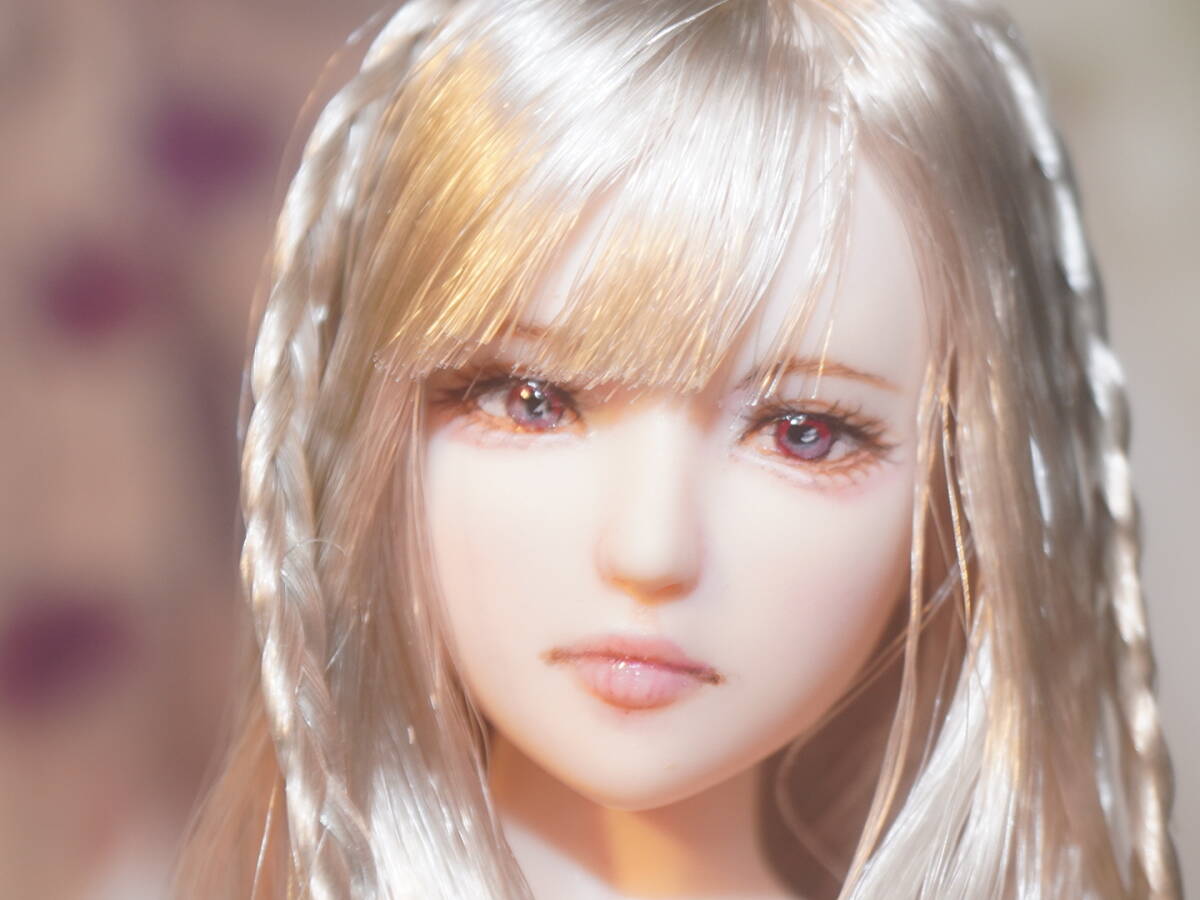 1/6 オビツ27 カスタムドールヘッド 『莉菜(Rina)』 新品】1/6 カスタムドールヘッド [李奈(りな)] TBLeague,Phicen,オビツ