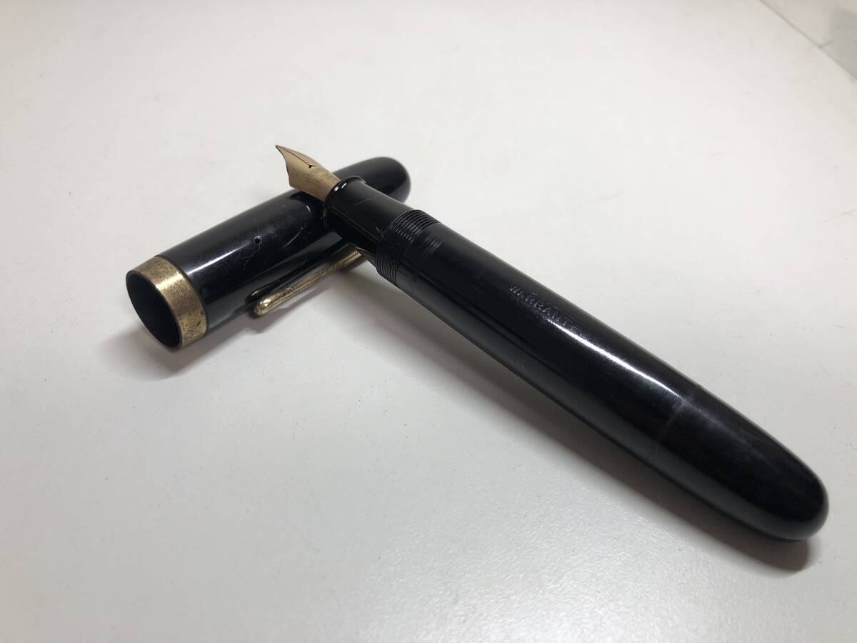 PARLEY 彫漆 万年筆 OSMIRIDIUM 14K GOLD ＃3231 石川金ペン製作所 漆 