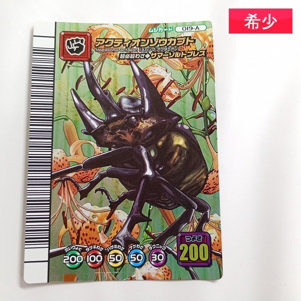 希少 美品 アクティオンゾウカブト アダーコレクション 2006年SE