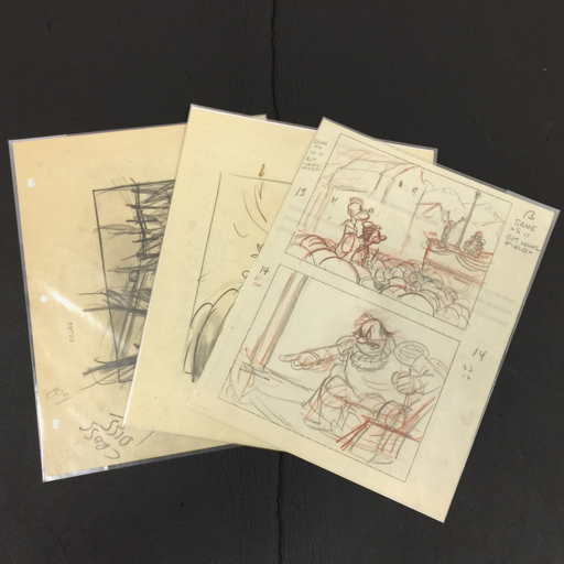 中古】YASUOMI UMETSU KEY ANIMATION DRAWING 14 A KITE Vol.2