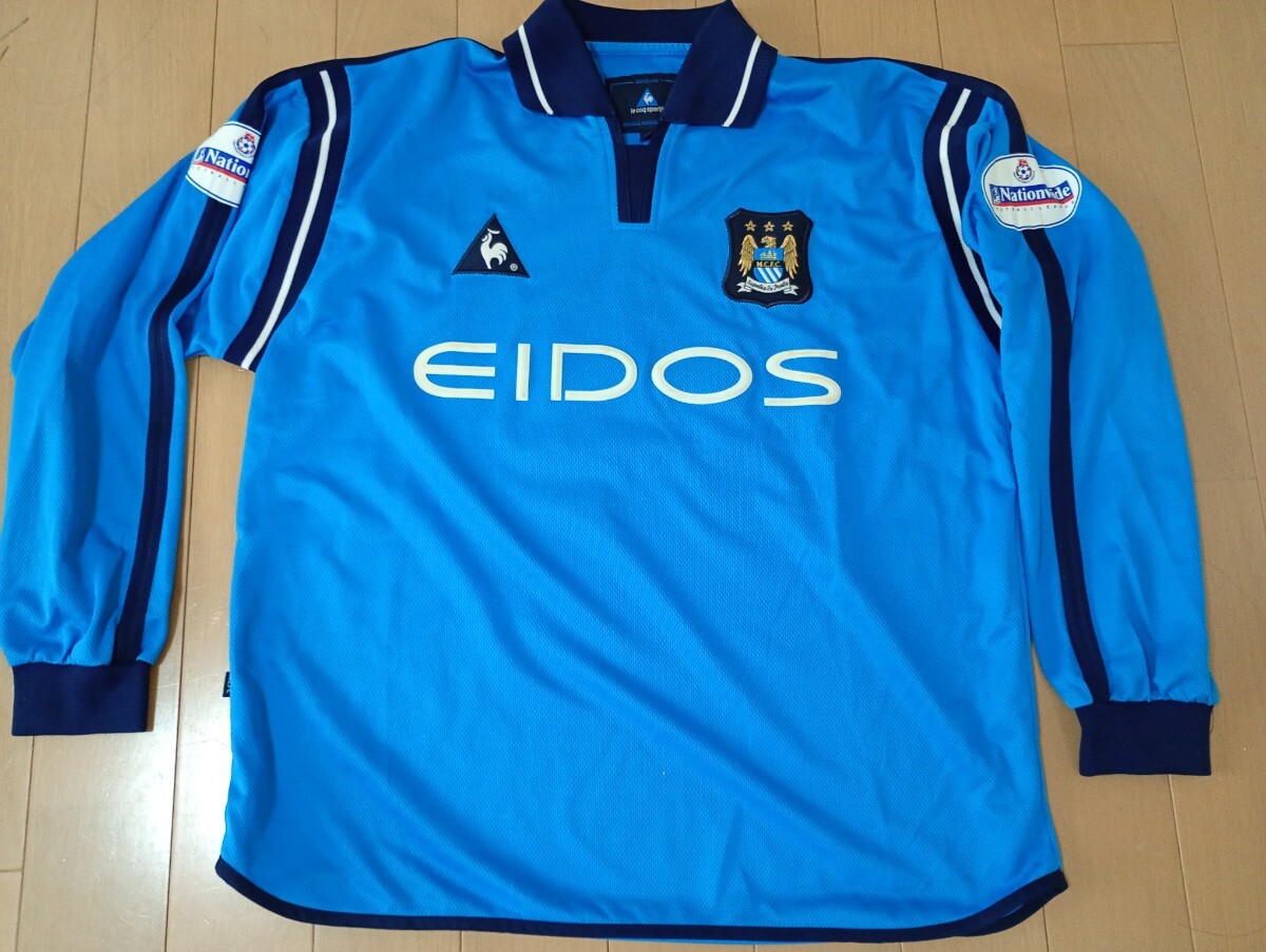 程度良好！◇'97-'99年 UMBRO製 マンチェスターシティFC ユニフォーム