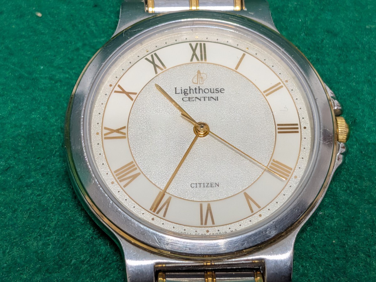 美品のマンスリー【CITIZEN ライトハウス センティーニ】6355-G31174 