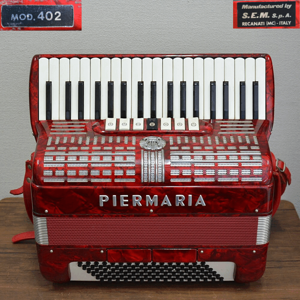 中古】PIERMARIA ピエールマリア アコーディオン ハードケース ソフト