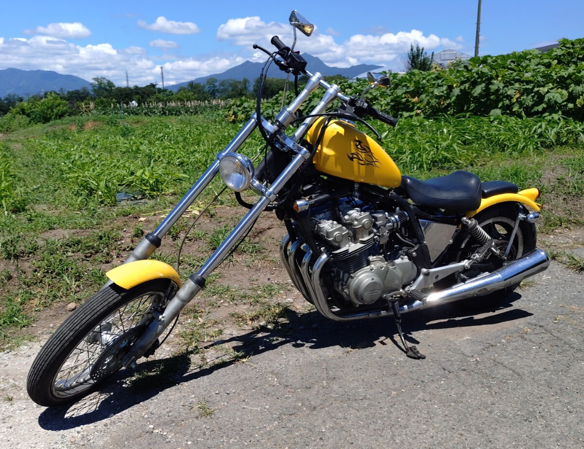 動画有 Z250LTD 実動書付 フルカスタム KZ250H フリスコ チョッパー