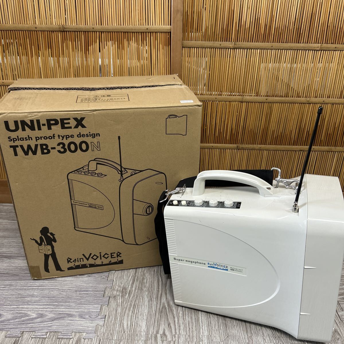 UNI-PEX トランジスターメガホン TRM-119防災サイレン付 新品】☆新品/UNI-PEX・ユニペックス/サイレン付きメガホン・TRM-119