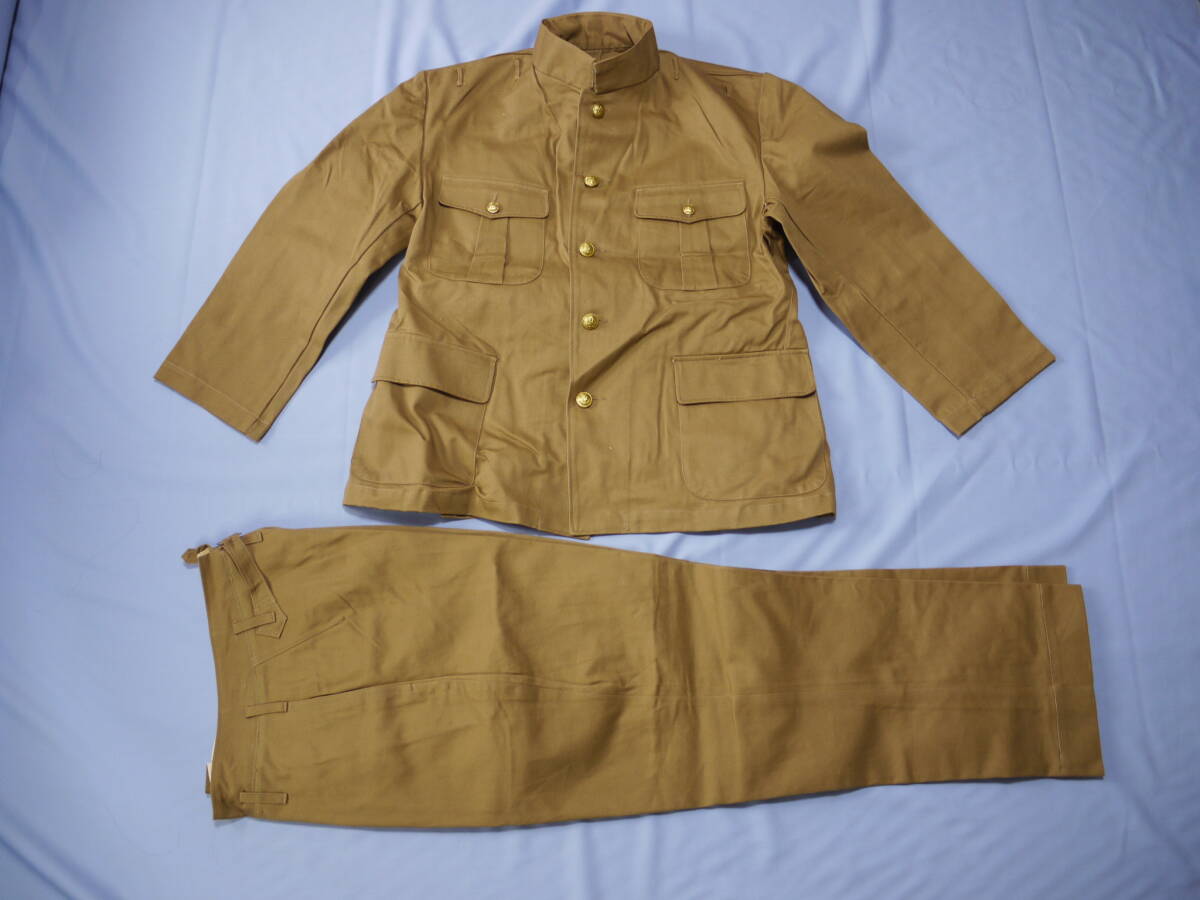 新品】希少 日本軍 海軍 空挺服 前期型 落下傘部隊 降下服 海軍特別陸