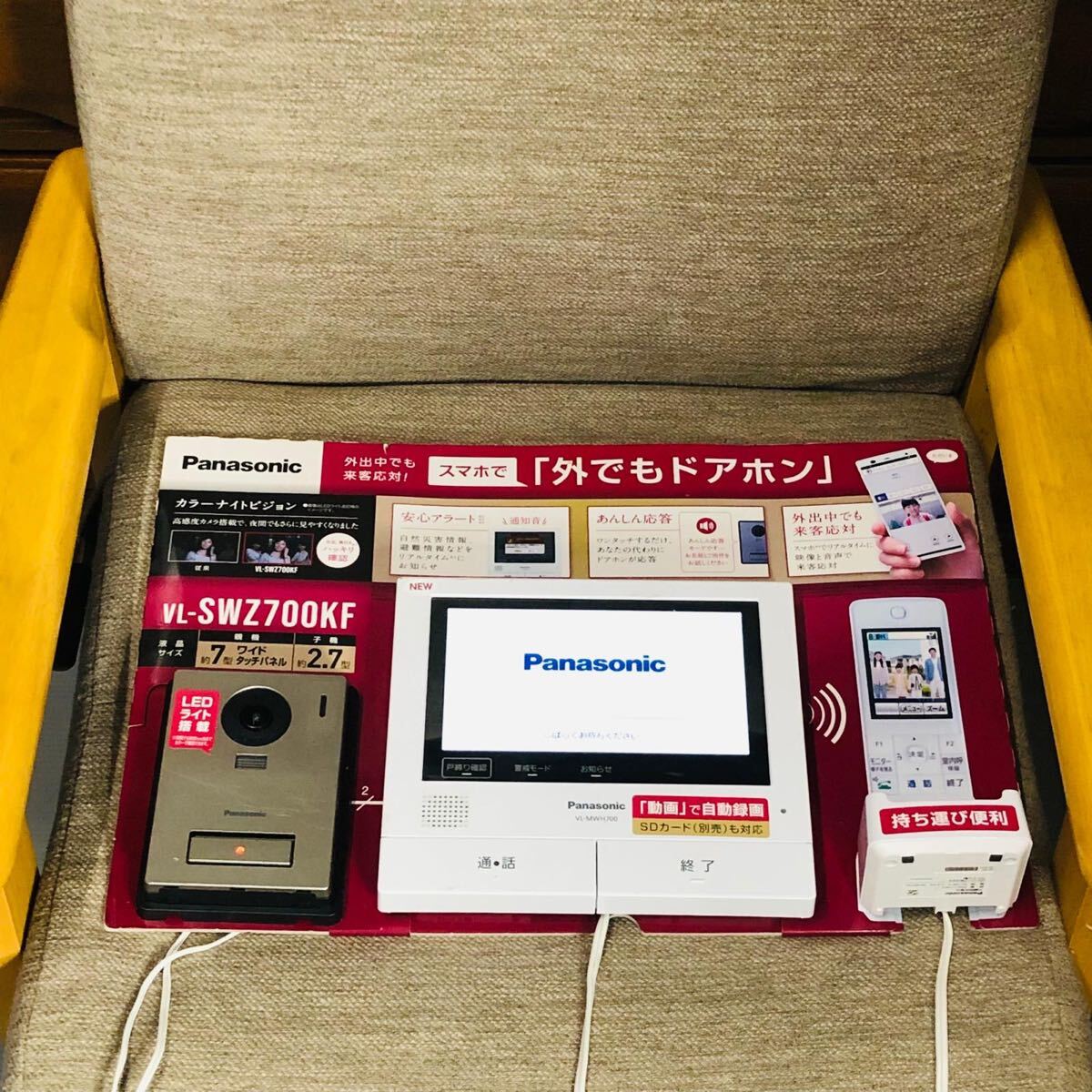 L114 VL-MV36 VL-V522L Panasonic パナソニック テレビドアホン 親機