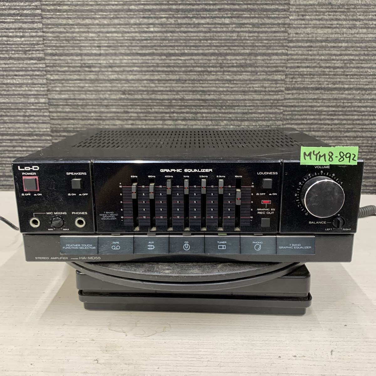 □Lo-D HMA-4500 STEREO POWER AMPLIFIER【動作品 定電流A級 パワー