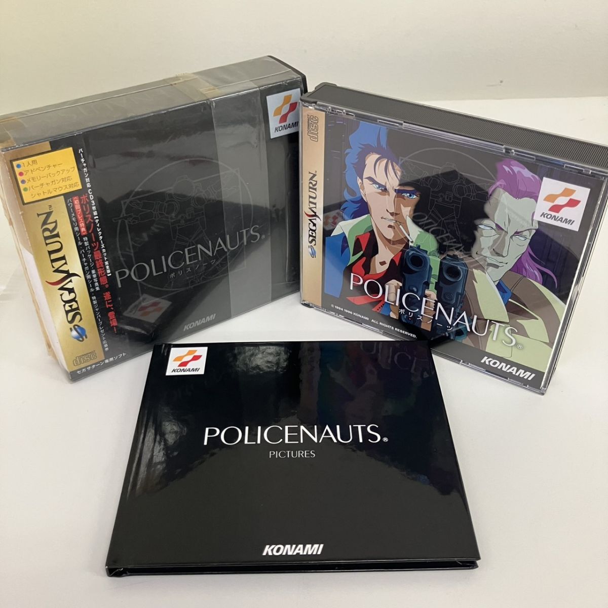 中古 KONAMI PC-9821版 ポリスノーツ POLICENAUTS アウターケース無し