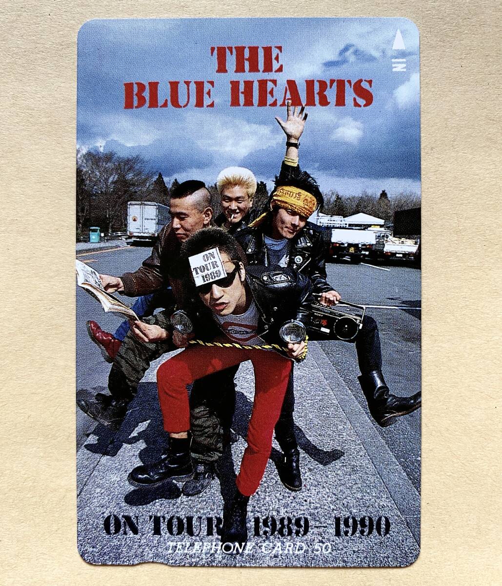 激レア　THE BLUE HEARTS 直筆サイン　1989年 ☆THE BLUE HEARTS☆メンバー直筆サイン色紙☆1989年 甲本ヒロト 真島
