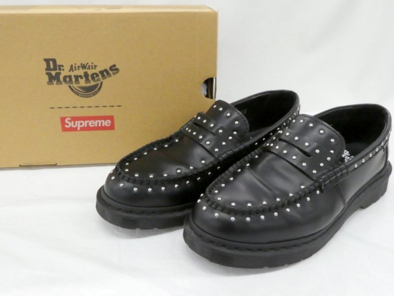 Dr.Martens クレイジーボム UK10 黒 厚底 10ホール ブラック CRAZYBOMB